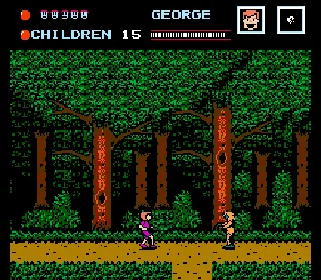 Friday the 13th (USA) screen shot game playing